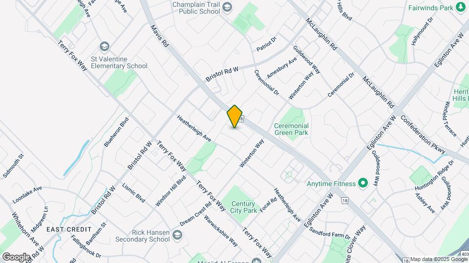 5223-5223 Fairford Crescent Map and Location Details