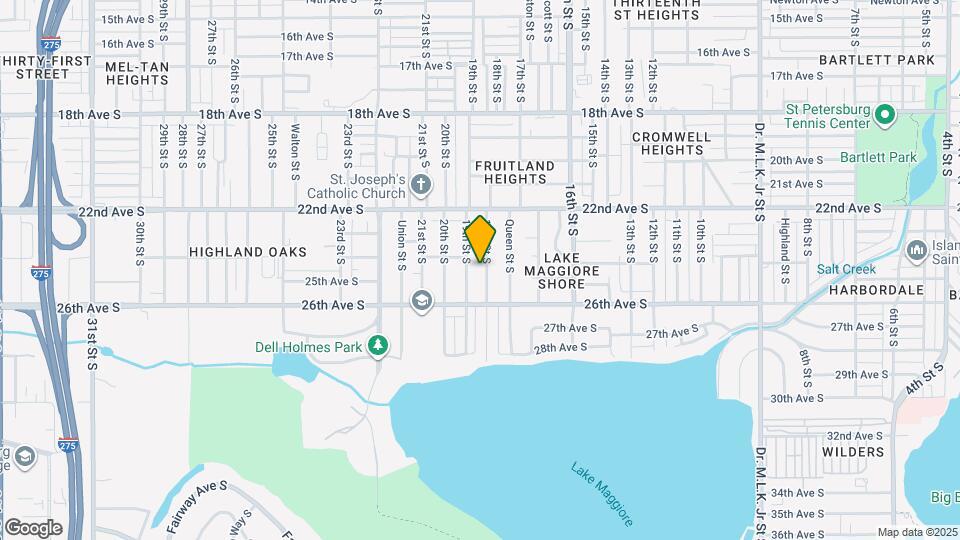 2427 18th St S Map and Location Details