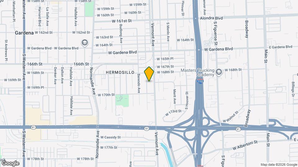 16904 New Hampshire Ave Map and Location Details