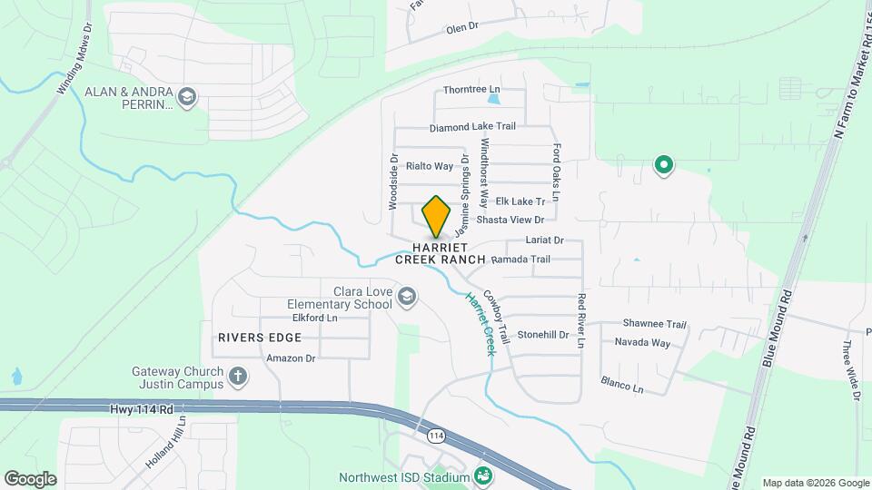 16444 Cowboy Trail Map and Location Details