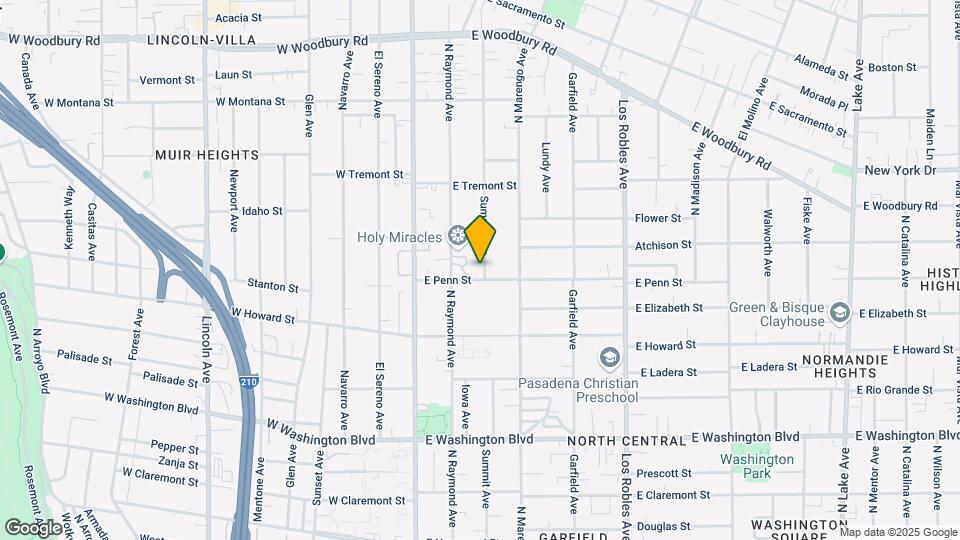 1685 N Summit Ave Map and Location Details
