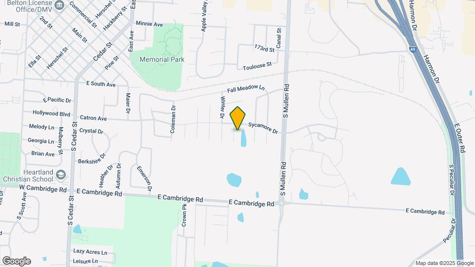 705 Poplar Cir Map and Location Details