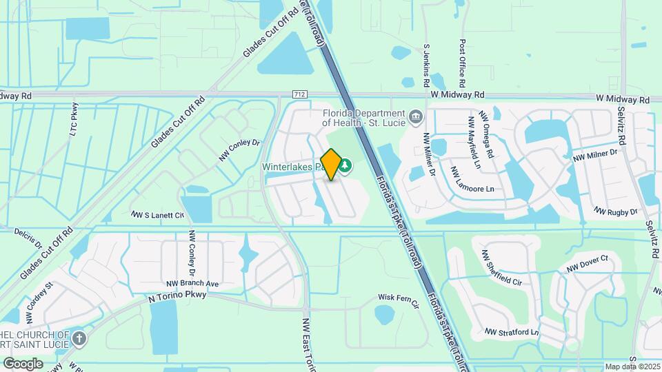 5245 NW Gamma St Map and Location Details