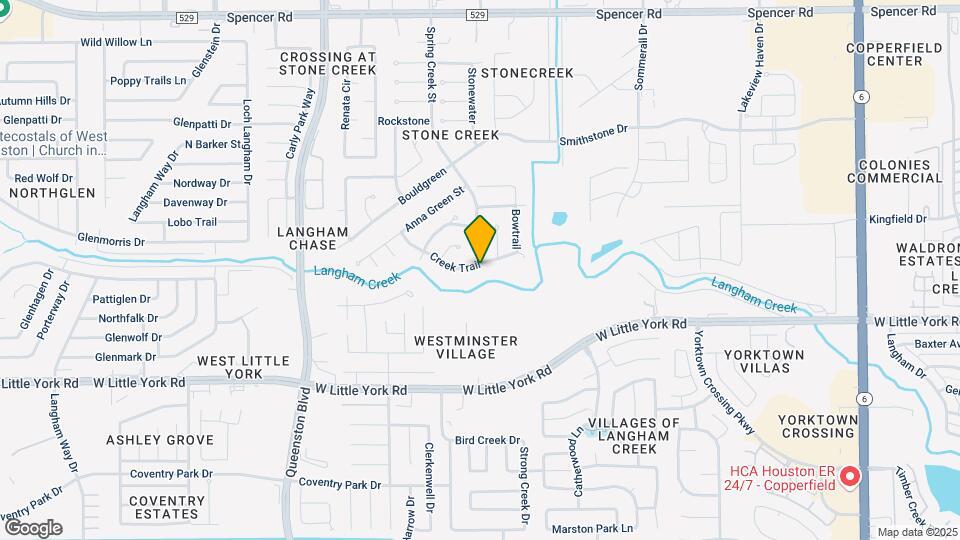 16639 Creek Trail Map and Location Details