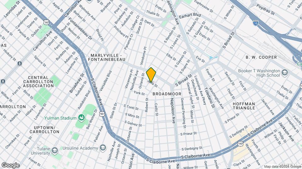 4320 Jena St, Unit 4320 Apt B Map and Location Details