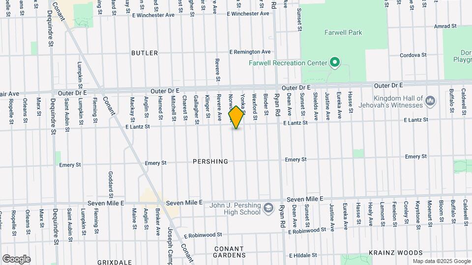 19430 Norwood St Mapa y Detalles de la Ubicación