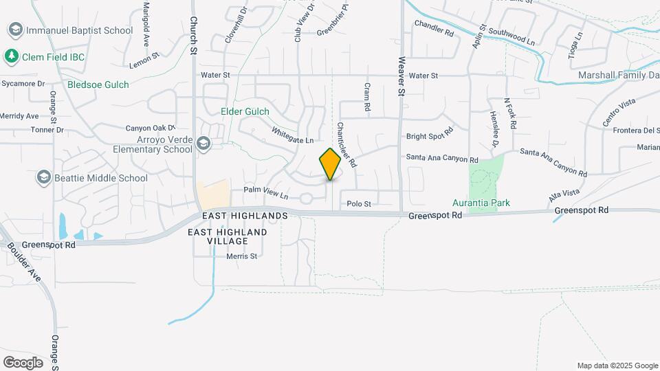 2386 Denair Ave Map and Location Details