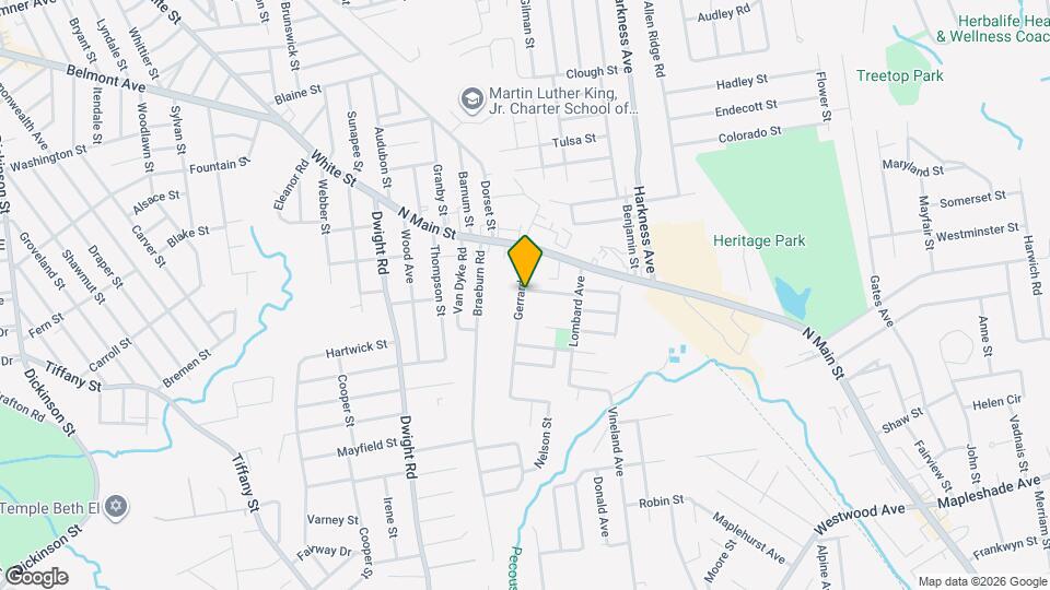 38 Gerrard Ave, Unit 2nd floor Map and Location Details