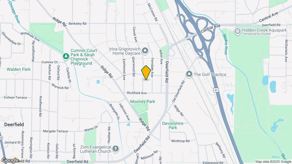 1261 Cavell Ave Map and Location Details