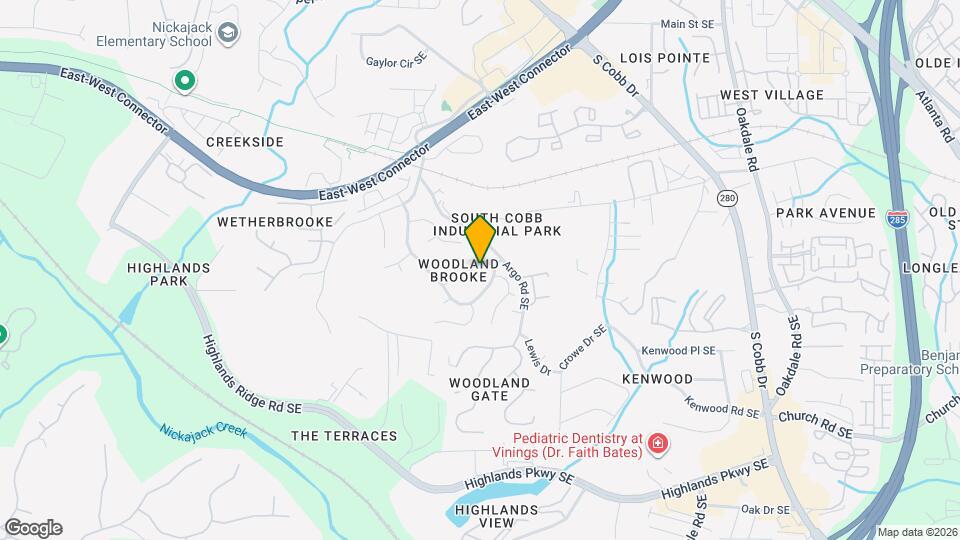 1702 Clay Brooke Ct SE Map and Location Details