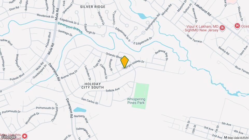 68 Virgin Islands Dr Map and Location Details