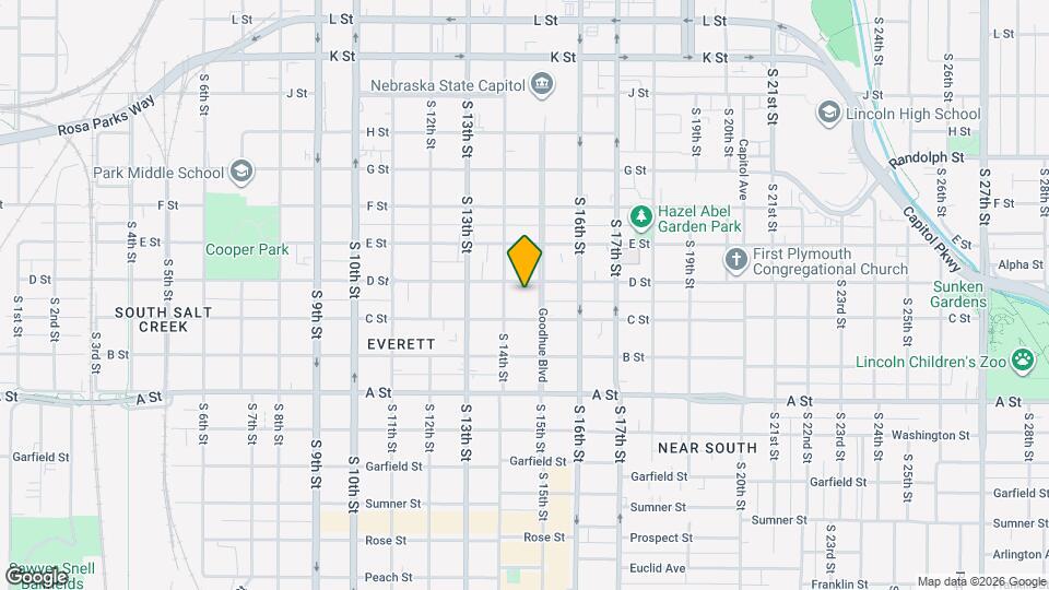 1431 D St Map and Location Details