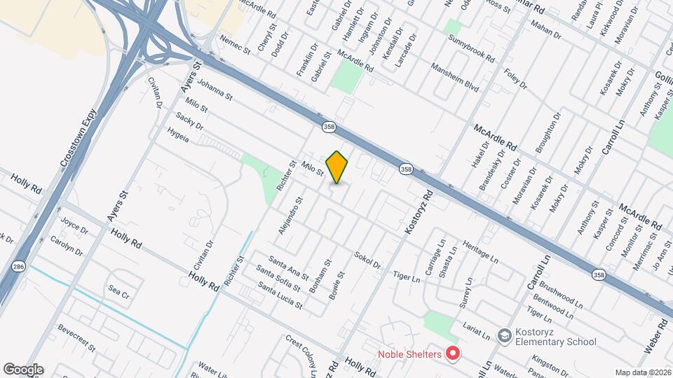 5244 Larcade Dr Map and Location Details