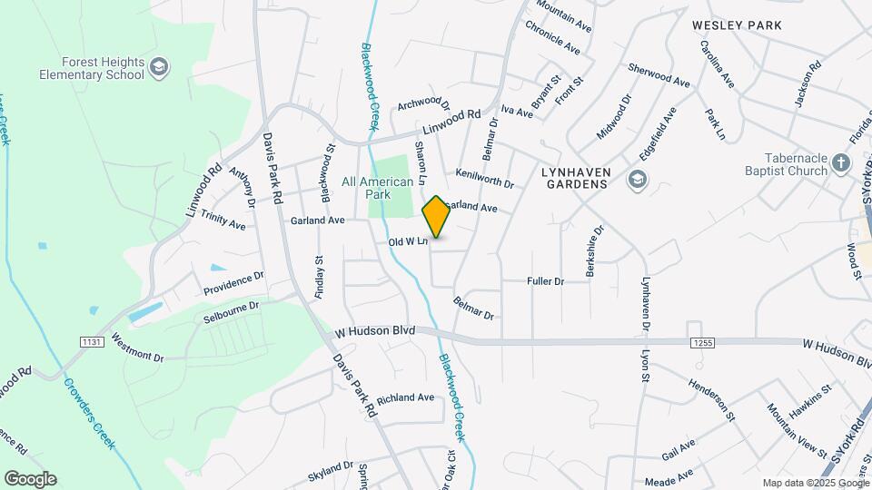 1632 Kimberly Dr Map and Location Details