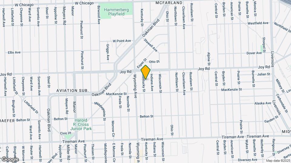8574 Kentucky St Map and Location Details