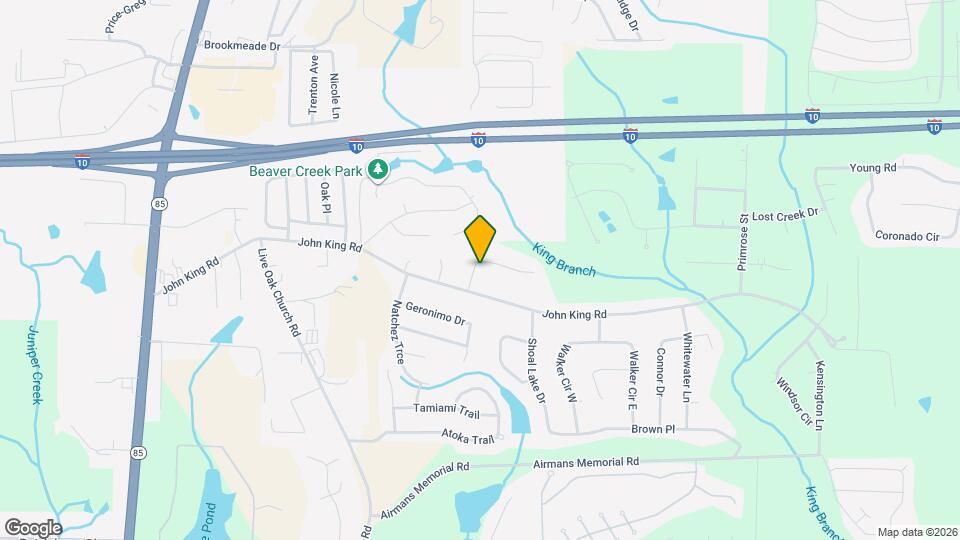 3350 Shoal Creek Cove Map and Location Details