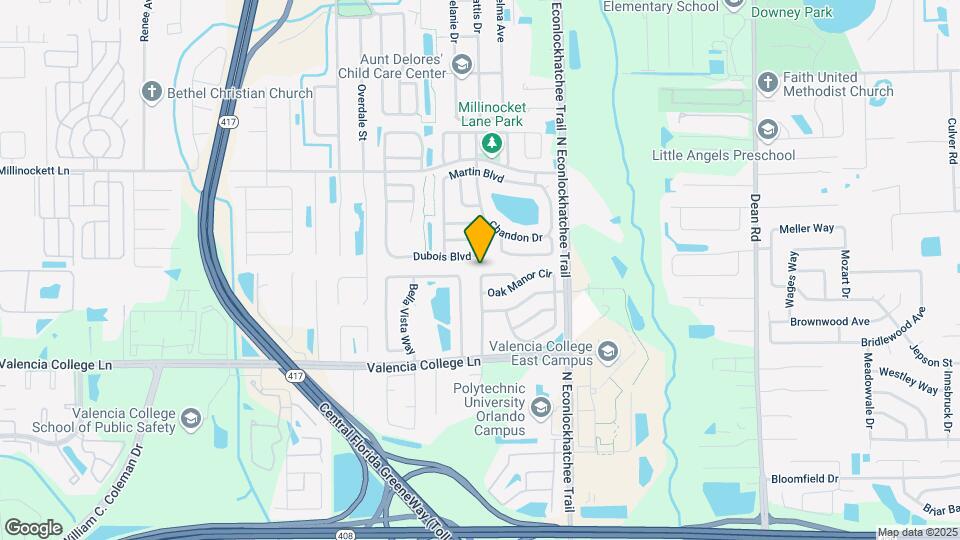 930 Maple Forest Dr Map and Location Details