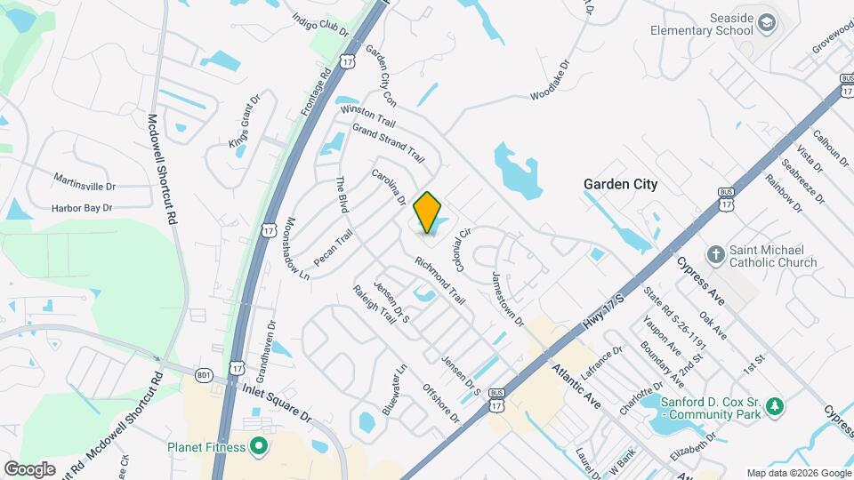 643 Woodmoor Dr Map and Location Details