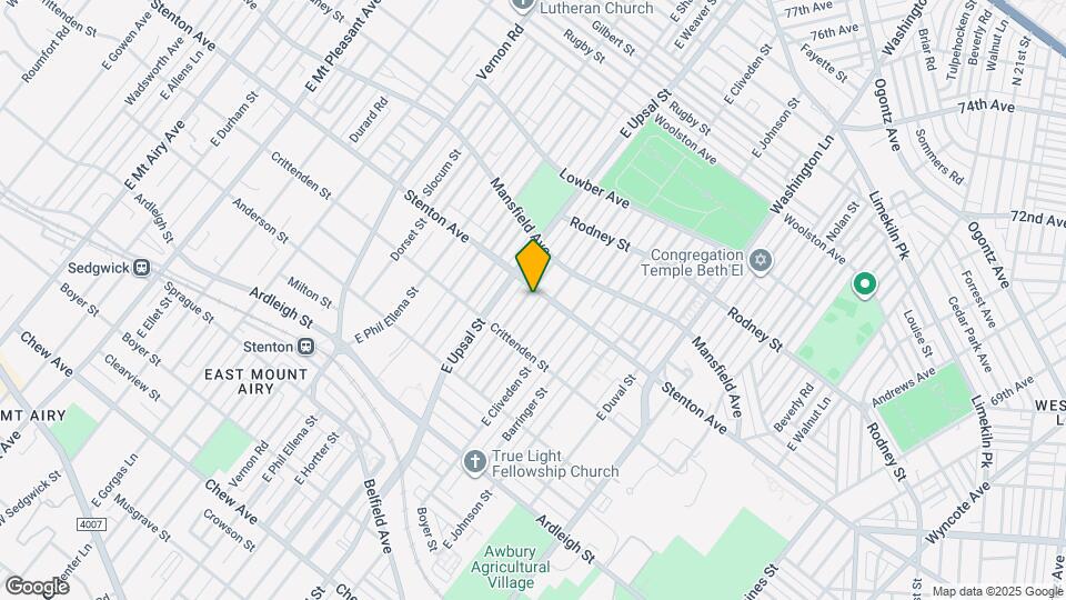 1334 Yerkes St Map and Location Details