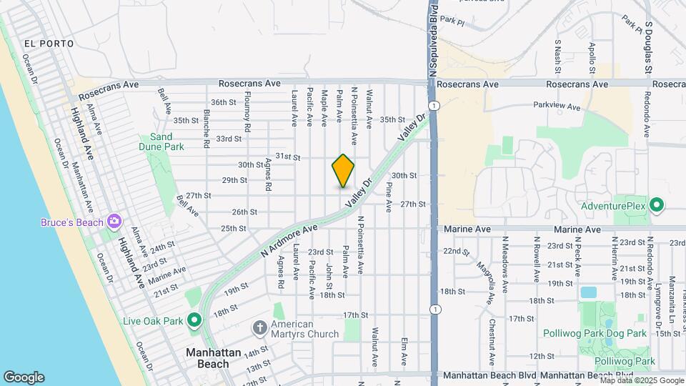 853 27th St Map and Location Details