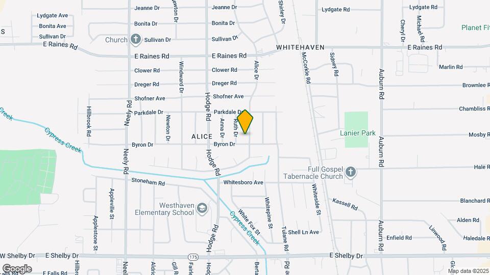 4383 Alice Dr Map and Location Details