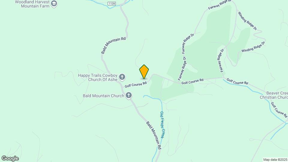 1458 Golf Course Rd Map and Location Details