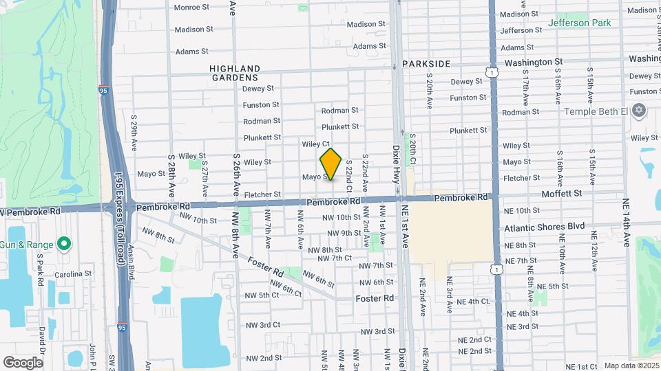 1624 S 23rd Ave Mapa y Detalles de la Ubicación