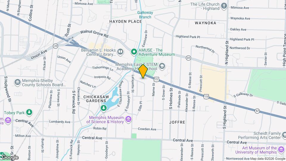 3152 N Lafayette Cir Map and Location Details