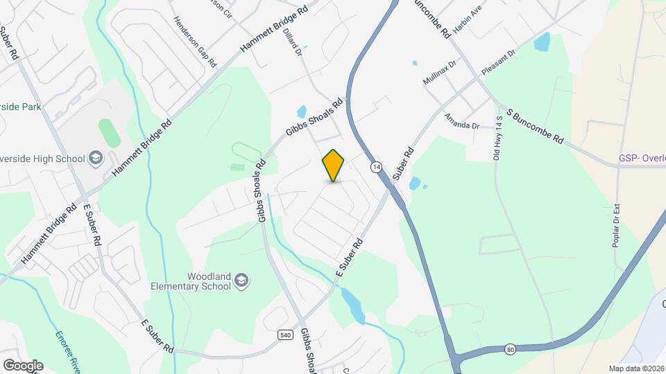 422 Yellow Fox Rd Map and Location Details