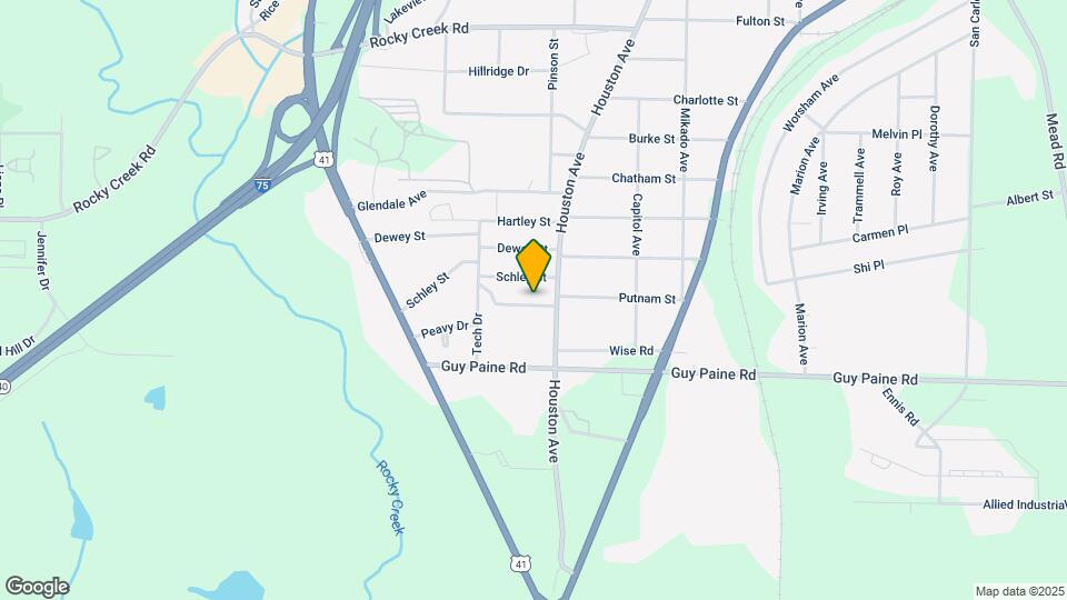 1153 Auburn Dr Map and Location Details