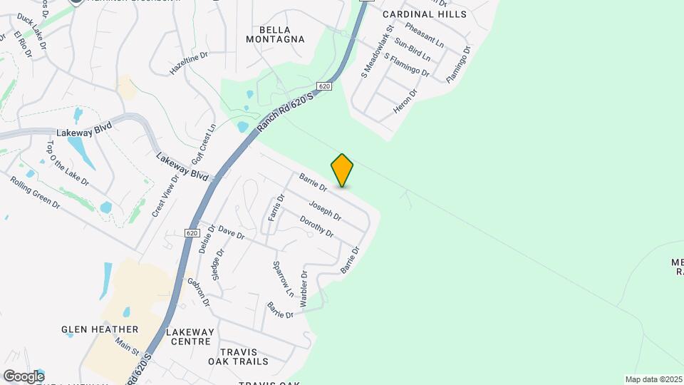 15104 Barrie Dr Map and Location Details