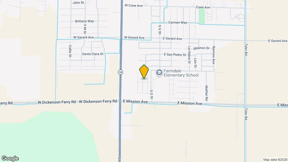 592 Cadiz Ct Map and Location Details