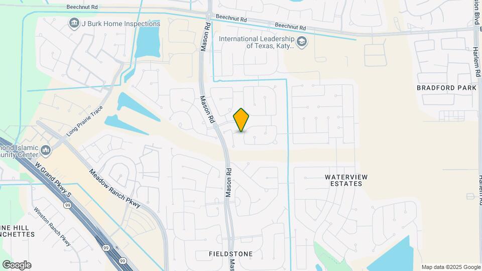 5823 Hillside River Ln Map and Location Details