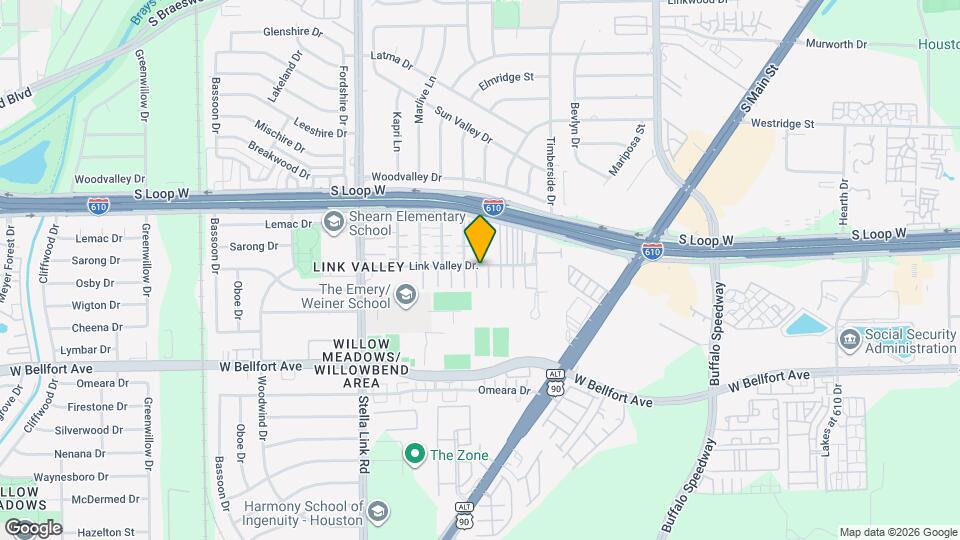 9801 Cynthia Ann Ct Map and Location Details