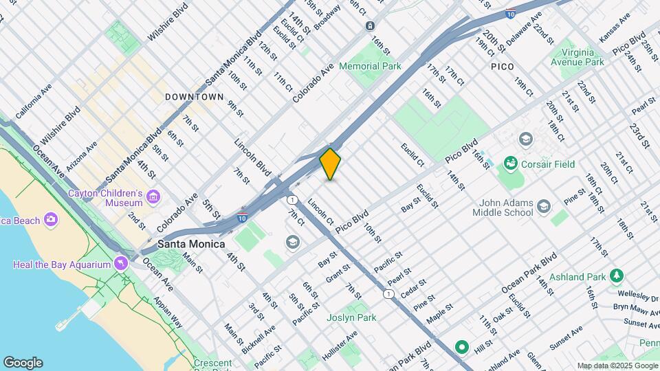 1808-1814 10th St Mapa y Detalles de la Ubicación