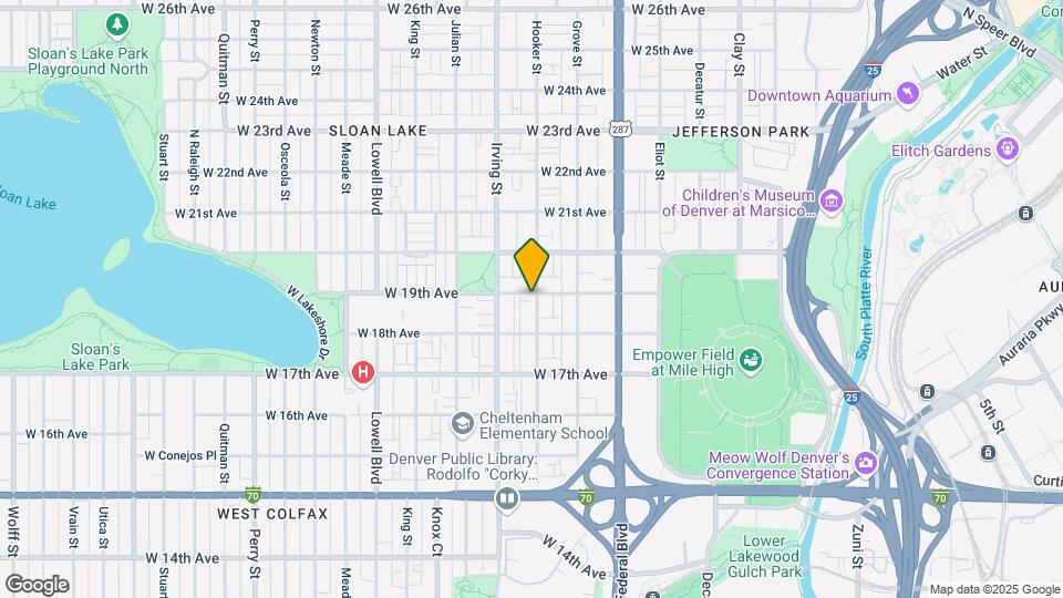 3200-3220 W 19th Ave Map and Location Details