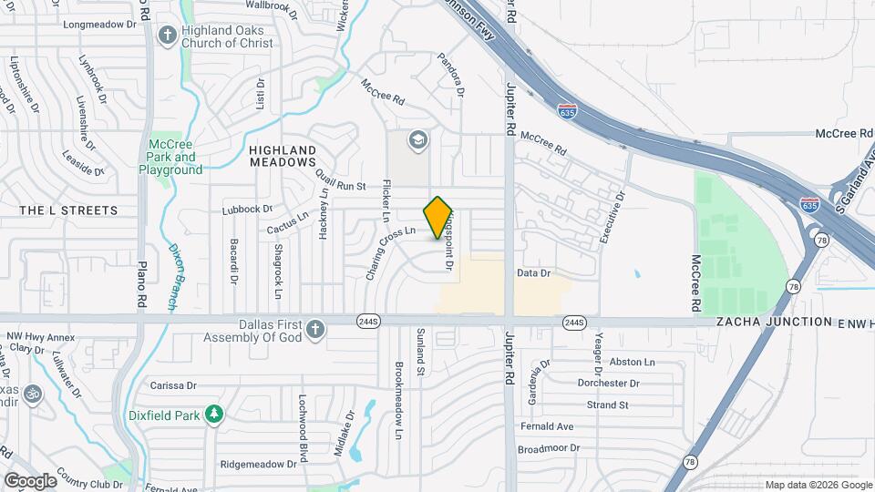 8635 Strathmore Dr Map and Location Details