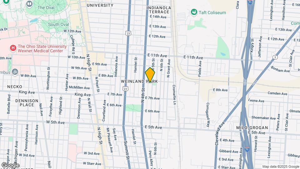 1375-1381 N 5th St Mapa y Detalles de la Ubicación