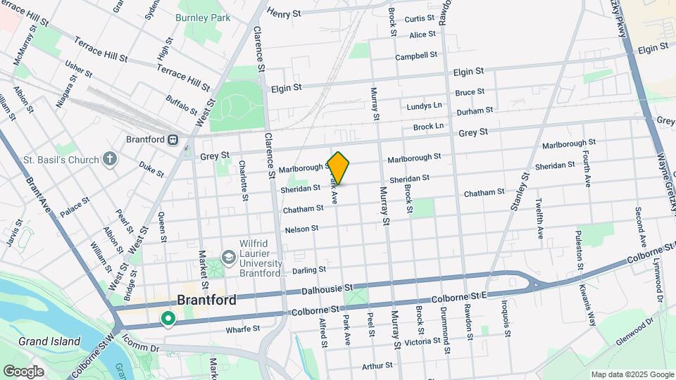 265 Park Ave Map and Location Details