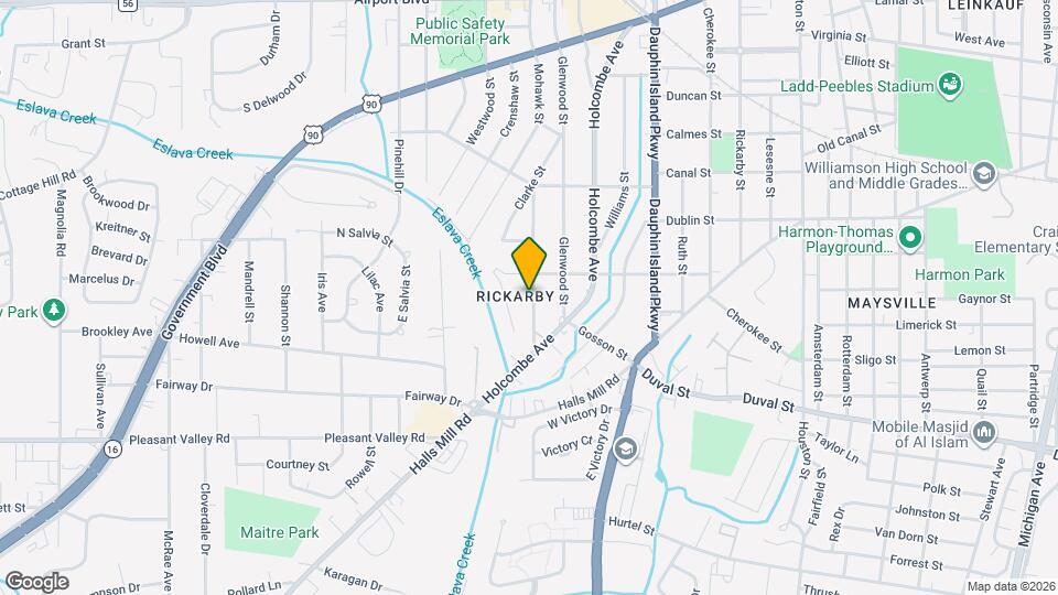 710 Euclid Ave Map and Location Details