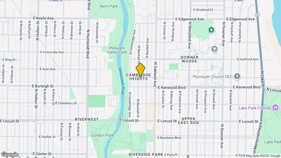 1603 E Hampshire St Map and Location Details