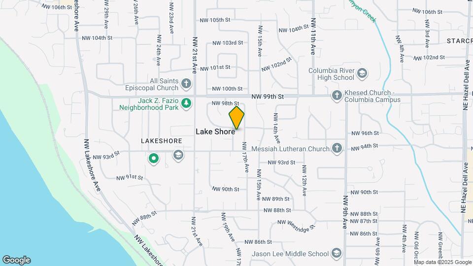 9507 NW 18th Ave Map and Location Details