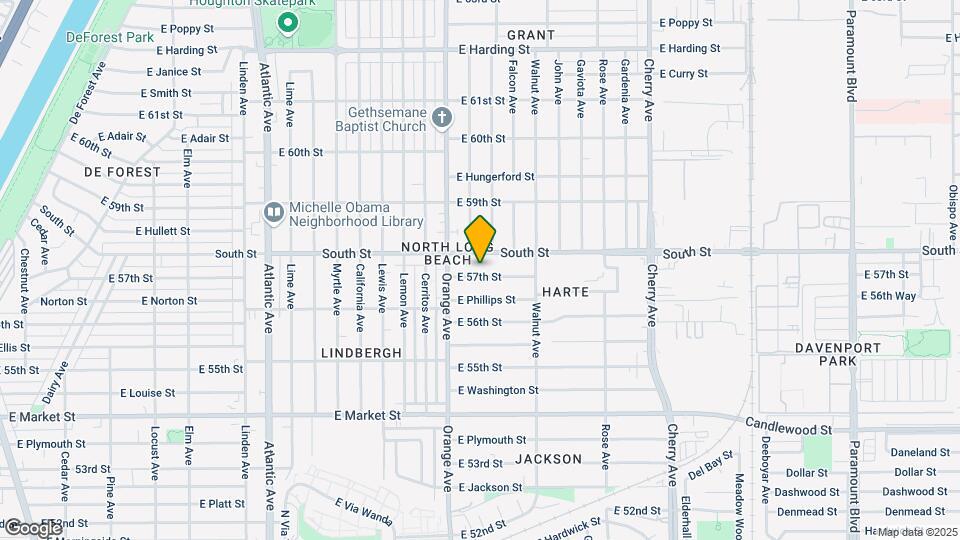 1319 E 57th St Map and Location Details
