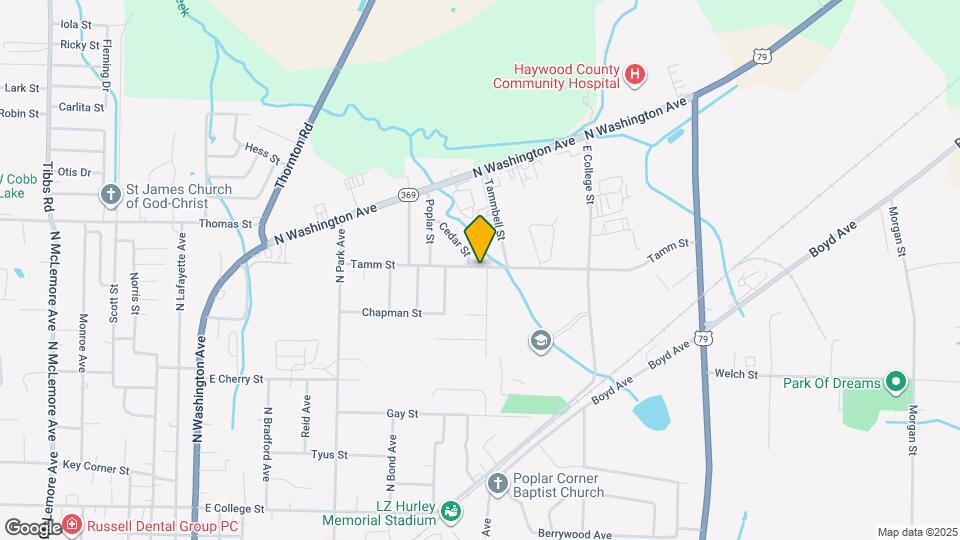 1122 Tamm St Map and Location Details