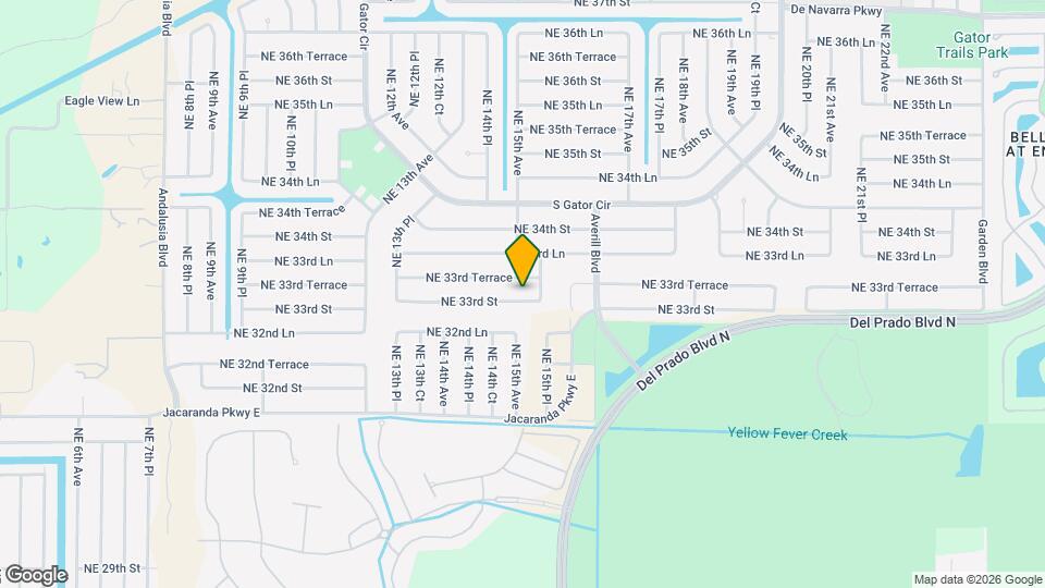 1501 NE 33rd St, Unit A Map and Location Details