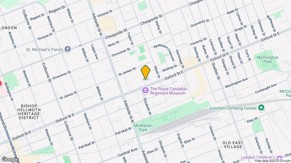 670 Oxford St E Map and Location Details