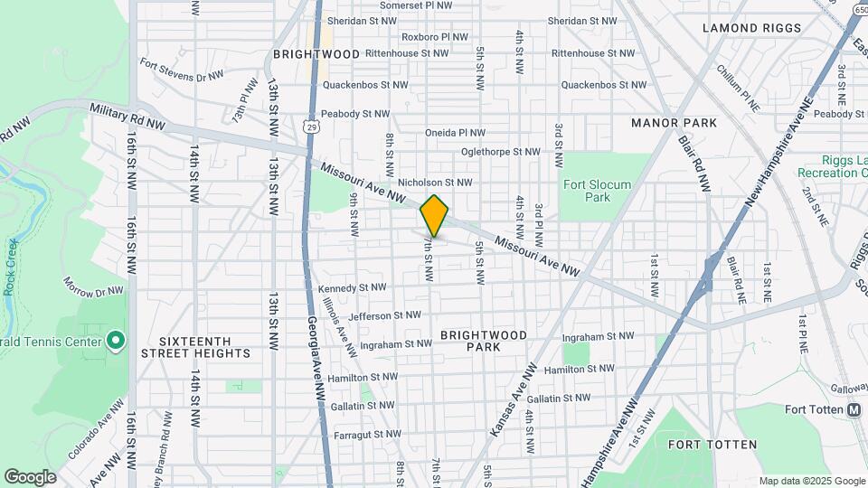 5611 7th St NW Map and Location Details