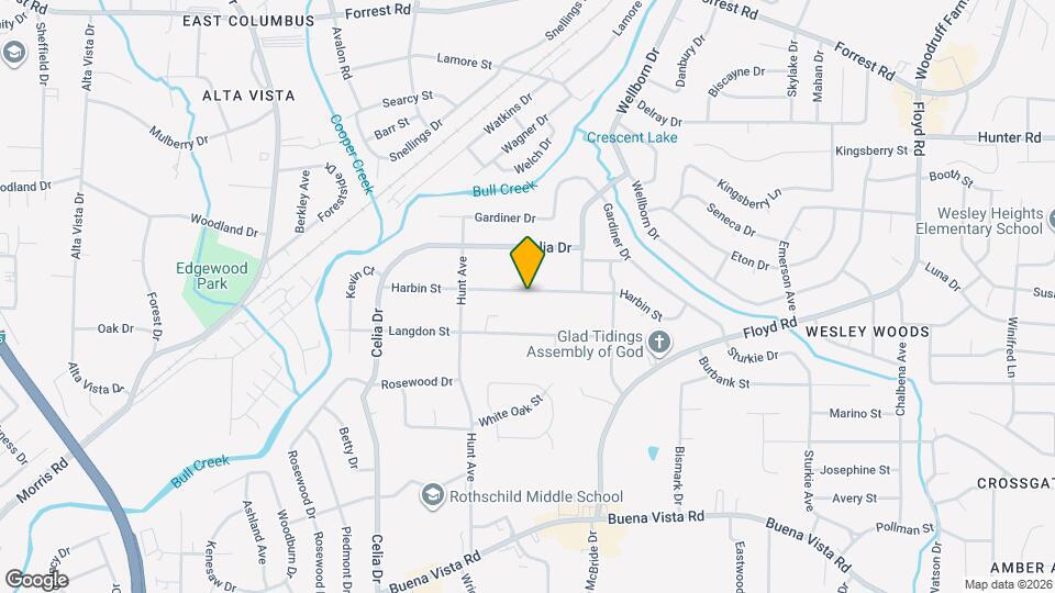 4702 Harbin St Map and Location Details