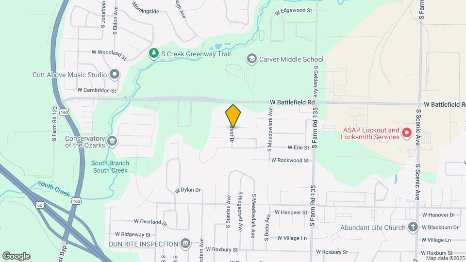 3396 W Montclair St Map and Location Details