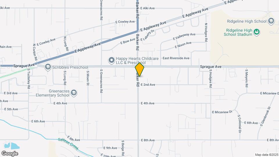 111 S Barker Rd Map and Location Details